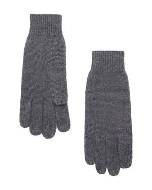Mango Selection Cashmere Gloves - Gray