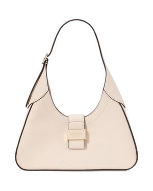 Kate Spade Nouveau Leather Shoulder Bag - Natural