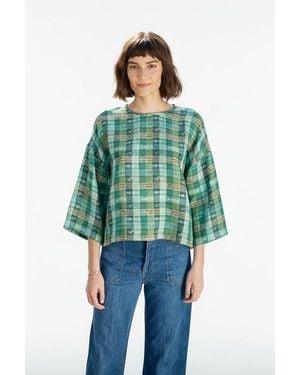 Ace & Jig Crew Neck Play Top - Green
