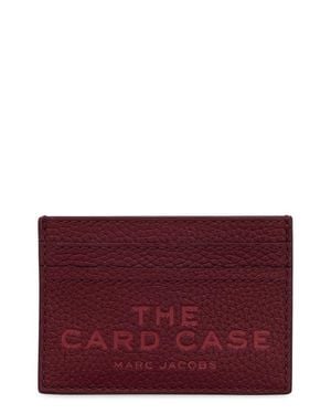 Marc Jacobs The Leather Card Case - Purple