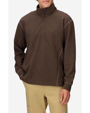 Marmot Ridge Tech Half Zip Top - Brown