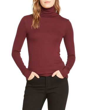 UNIVERSAL STANDARD Foundation Turtleneck - Red