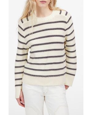 Madewell Cotton Crewneck Sweater - White