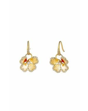 Syna Cerez Fleur Earrings Petite - Metallic