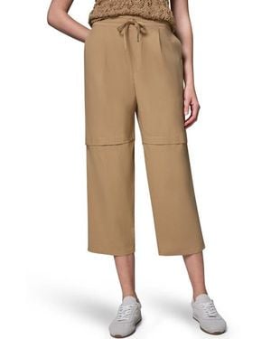 Donna Karan Paper Poplin Pants - Natural