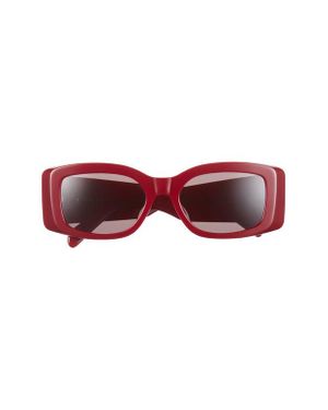 Celine Maxi Triomphe Rectangular Sunglasses, 53Mm in Brown  display picture 1