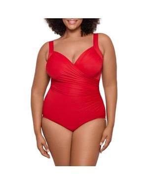 Miraclesuit Sanibel Underwire One-Piece Swimsuit - Red