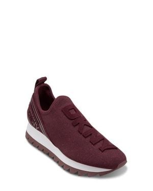 DKNY Abbi Knit Sneaker - Purple