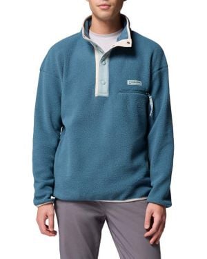 Columbia Helvetia Ii Fleece Pullover - Blue