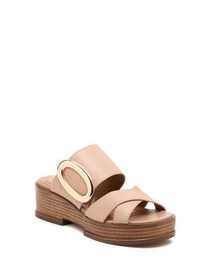 Kelsi Dagger Brooklyn Nina Platform Slide Sandal - Multicolor