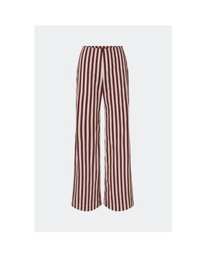 Simon Miller Pia Poplin Pant - Red