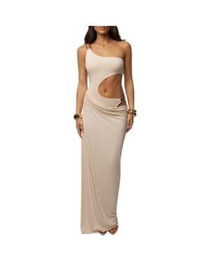 JLUXLABEL Valentina Cutout Maxi Dress - Natural