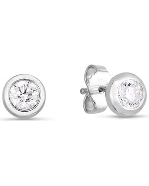 Roberto Coin Diamond Stud Earrings - Metallic
