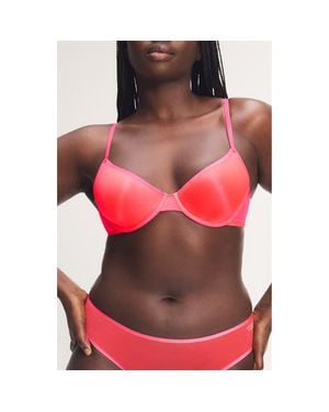 Savage x Fenty Sheer X Spacer Demi Bra - Pink