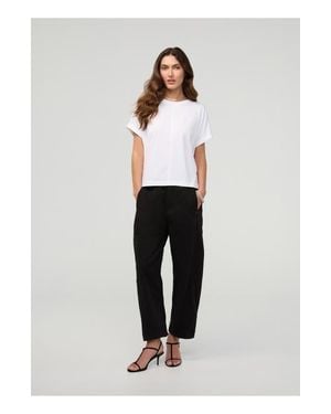 DUER Flextwill Barrel Pull On Pant - White