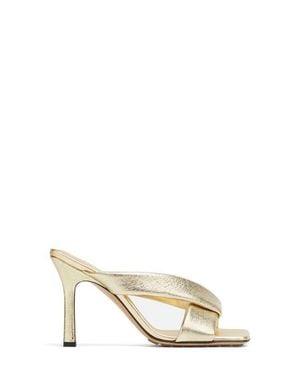 Bottega Veneta Riva Mule Sandal - Metallic
