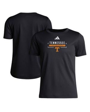 adidas Youth Tennessee Volunteers Pregame Performance T-Shirt - Black