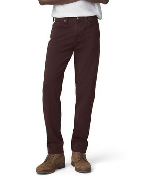 Joe's Jeans The Brixton Slim Straight Leg Twill Pants - Purple