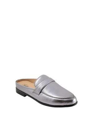 Trotters Lola Loafer Mule - Gray