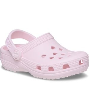 Crocs™ Kids' Classic Hearts Cutout Clog - Pink