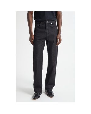 Second Layer Big Papi Relaxed Straight Leg Jeans - Black