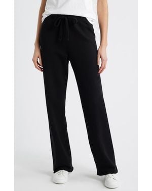 Frank & Eileen Catherine Straight Leg Sweatpants - Black