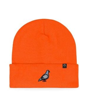 Alix Pigeon Beanie Cap - Orange