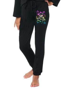 Malibu Sugar Sweatpants With Screen - Black