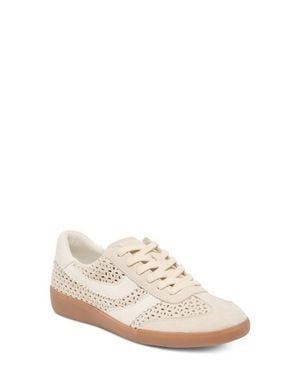 Dolce Vita Merit Perforated Sneaker - White