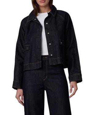 Joe's Jeans The Patch Pocket Denim Swing Jacket - Black