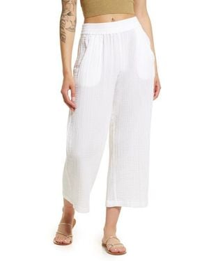 Rip Curl Premium Surf Cotton Beach Pants - White
