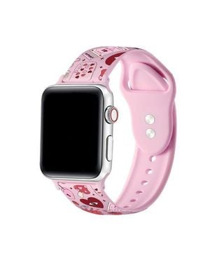 The Posh Tech Y2K Silicone Band For Apple Watch - Pink