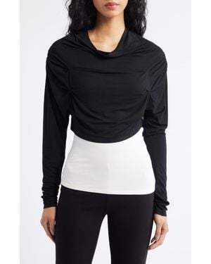 ARTLESS FOREVER Strata Layered Top - Black