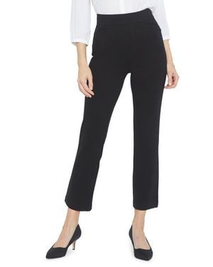 NYDJ Crop Straight Leg Pants - Black
