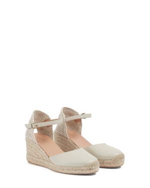 LK Bennett Marissa Espadrille Wedge Sandal - White