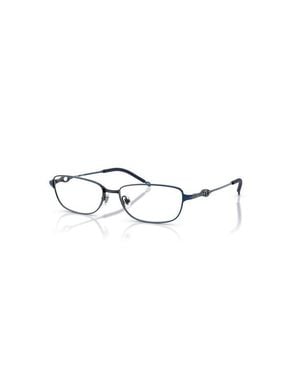DIESEL 56Mm Rectangle Optical Glasses - Blue