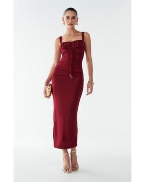 BWLDR Woods Dress - Red