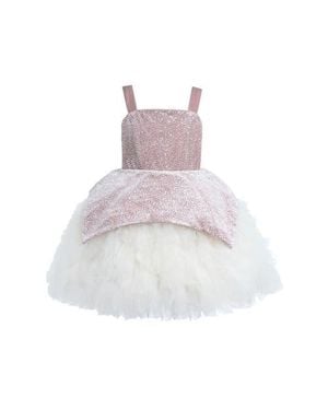Tulle Glitter & Tulle Celebration Dress - Purple
