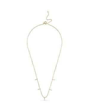 Enamel Copenhagen Lola Drop Necklace - Metallic