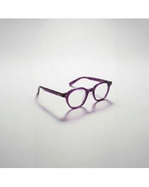 NCMPRBL Haze 46Mm Geometric Eyeglasses - Metallic