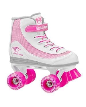 Roller Derby Firestar Youth Girl's Quad Roller Skates - Purple