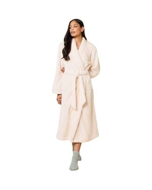 Softies Dreamplush Wrap Robe - Natural