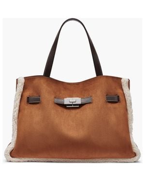 DKNY Bryar Large Satchel - Brown