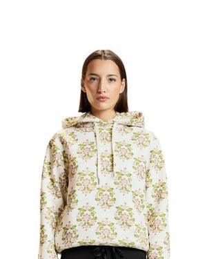 Cynthia Rowley Bloom Printed Hoodie - Natural