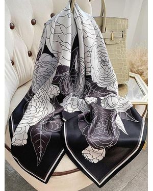 SILKSILKY Silk Square Scarf - Multicolor