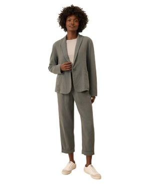 Pact Organic Cotton Coastal Double Gauze Lined Easy Jacket - Natural