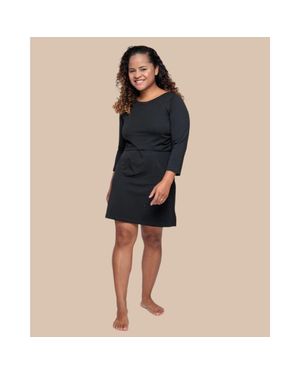 The Bshirt Nursing Tunic Dress - Blue