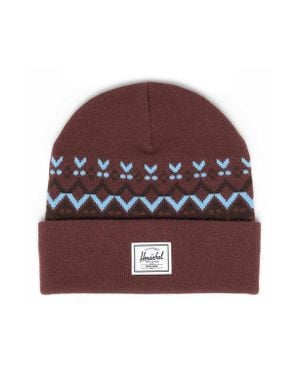Herschel Supply Co. Elmer Fair Isle Beanie - Red