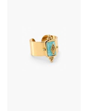 Meideya Royal Knight Amazonite Ring - Multicolor