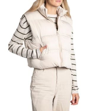 Thread & Supply Issey Puffer Vest - Natural